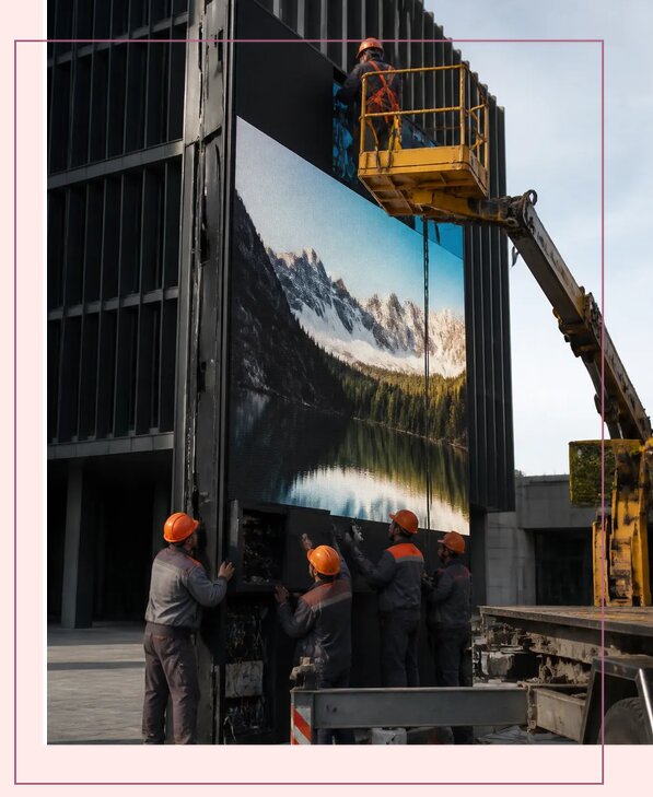 Размещение DOOH рекламы в Петрозаводске на цифровых экранах